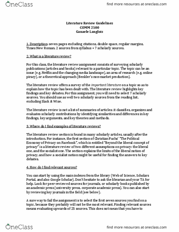COMN 3700 Lecture Notes - Lecture 1: Drivespace, Sage Publications, Thesis Statement thumbnail