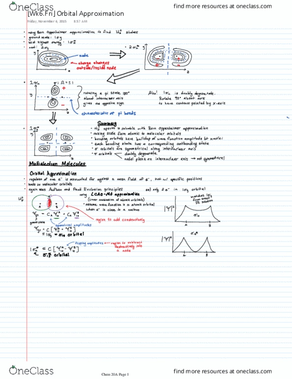 CHEM 20A Lecture 19: [Wk6.Fri] Orbital Approximation thumbnail