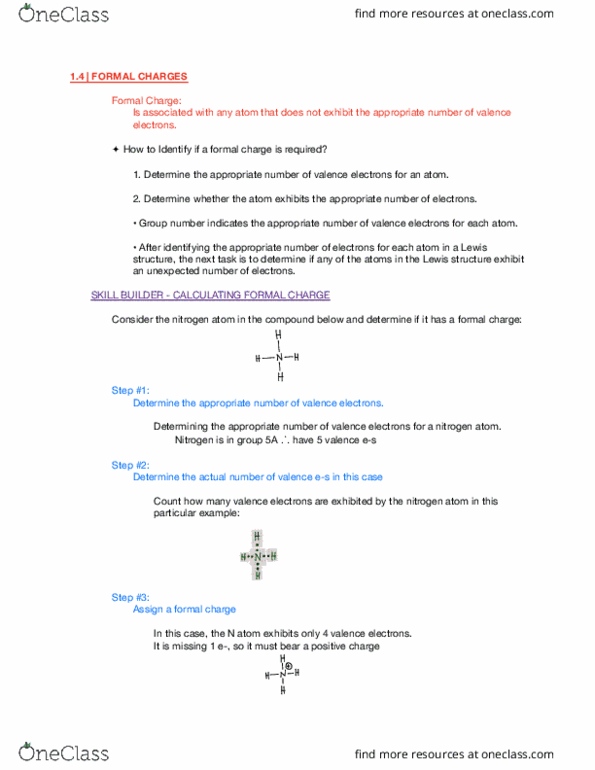 How To Find Formal Charge Of A Compound