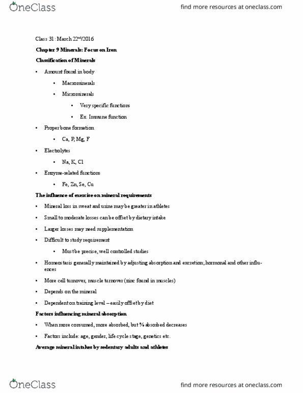 HNU 363 Lecture Notes - Lecture 19: Iron-Deficiency Anemia, Meta-Analysis, Heme thumbnail
