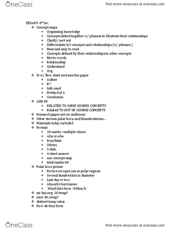 EESA09H3 Lecture Notes - Lecture 6: Concept Map, Dust Storm, Gobi Desert thumbnail