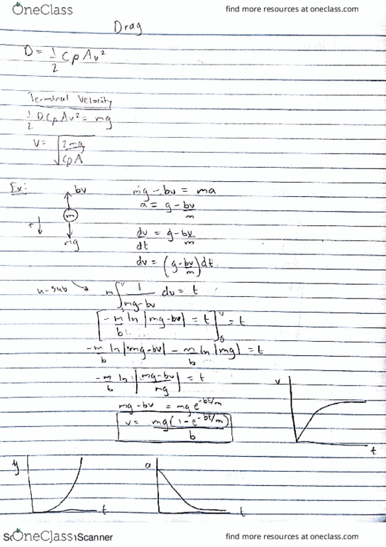 PHY 11 Lecture 11: Drag thumbnail