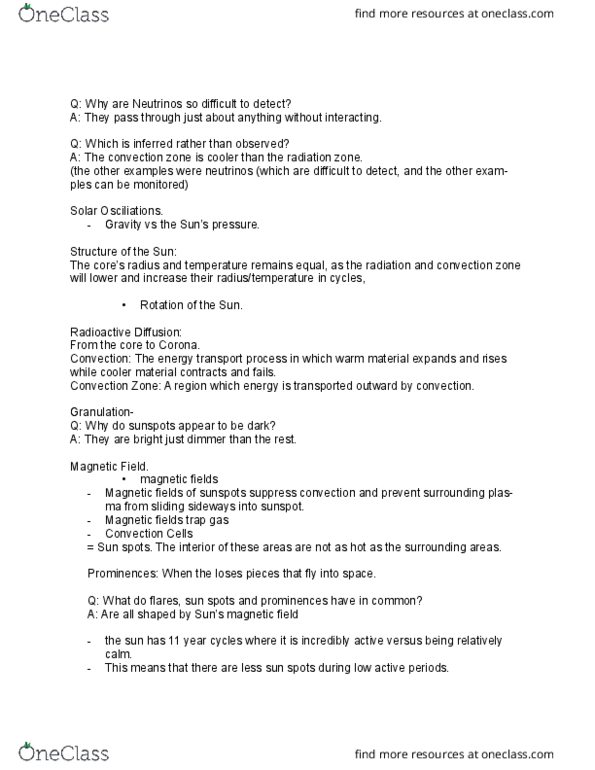 AST101H1 Lecture Notes - Lecture 20: Radiation Zone thumbnail