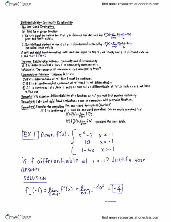 MATH 275 Lecture Notes - Lecture 5: Smoothness, Differentiable Function thumbnail