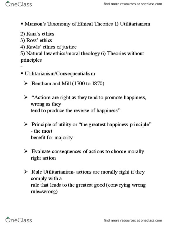 PHIL-1002 Lecture Notes - Lecture 2: John Stuart Mill thumbnail