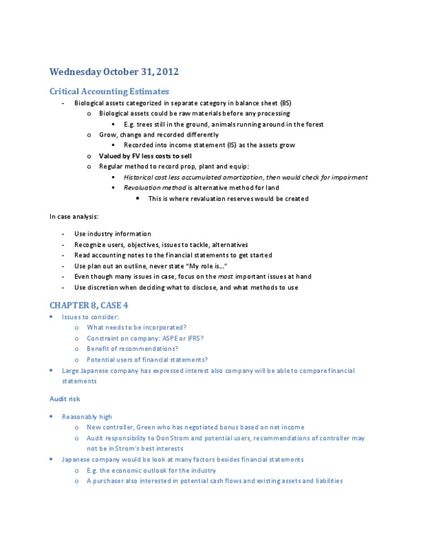 ACC 703 Lecture Notes - Retained Earnings, Cash Flow, Reforestation thumbnail