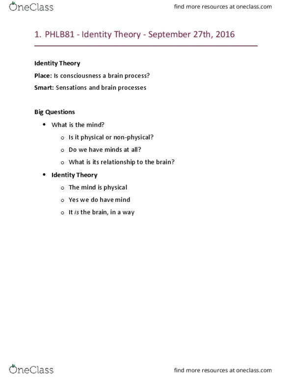 PHLB81H3 Lecture Notes - Lecture 4: Ludwig Wittgenstein, Fallacy, Afterimage thumbnail