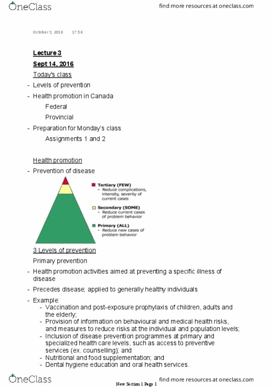 NUTR 2050 Lecture Notes - Lecture 3: Food Safety, Soy Sauce, Kraft Dinner thumbnail