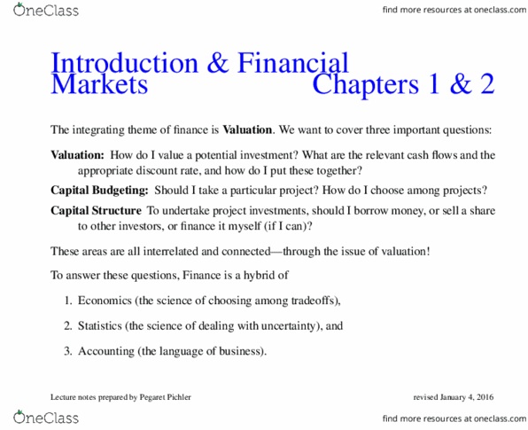 ENTR 2215 Lecture Notes - Lecture 7: Futures Exchange, Bear Stearns, Legal Personality thumbnail