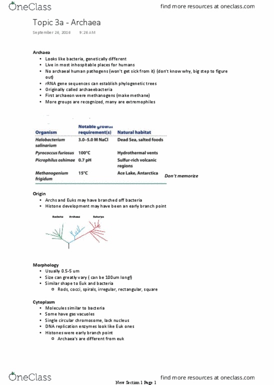 BIOL240 Lecture Notes - Lecture 3: Sodium Chloride, Crenarchaeota, Biodegradation thumbnail