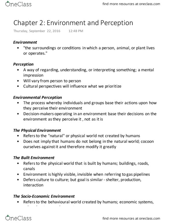 GEO 106 Lecture Notes - Lecture 3: Public Space, Urban Design, Proxemics thumbnail