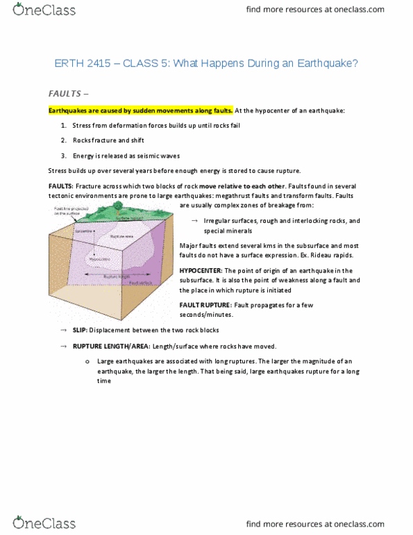 ERTH 2415 Lecture Notes - Lecture 5: Seismic Wave, Inverted Pendulum, Seismometer thumbnail