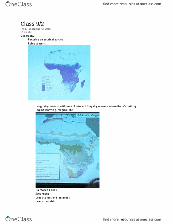 HST 041 Lecture Notes - Lecture 2: Tsetse Fly, Buganda, African Trypanosomiasis thumbnail