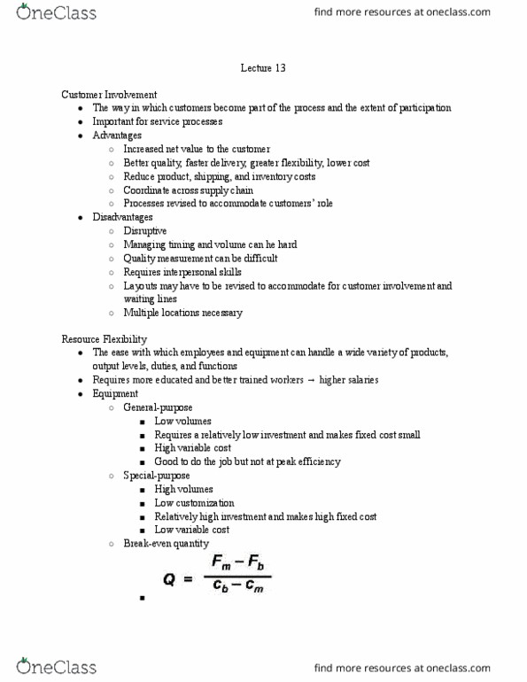 UGBA 10 Lecture Notes - Lecture 13: Fixed Cost, Variable Cost thumbnail