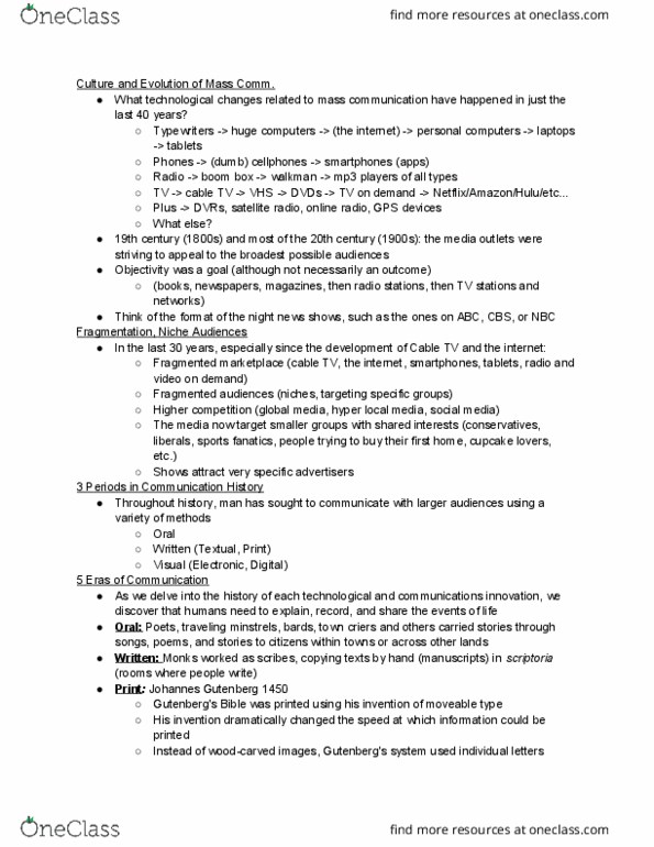 COM 100 Lecture 2: COMM GLOBAL AGE CHAPTER 2 thumbnail