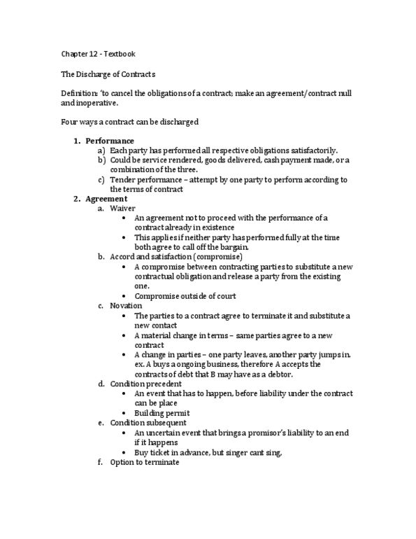 ACTG 2P40 Lecture Notes - Condition Subsequent, Condition Precedent thumbnail