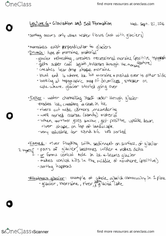 AGR 2320 Lecture 6: Glaciation and Soil Formation thumbnail