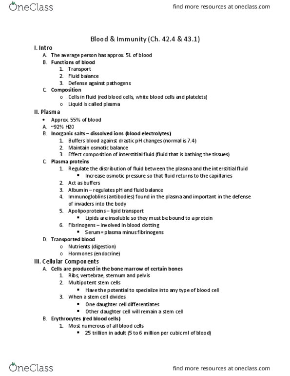 01:119:116 Lecture 25: Lecture 25 Notes - blood thumbnail