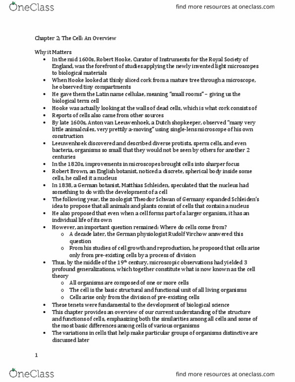 BIOL 1101 Chapter 2: Chapter 2 thumbnail