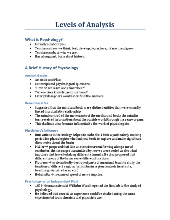 PSYCH 1X03 Lecture Notes - Socalled, Functional Neuroimaging, Wilhelm Wundt thumbnail