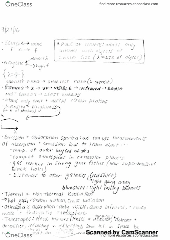 Physics 125A Lecture 8: Solar Systems Astronomy Lectures 8-9-10 thumbnail