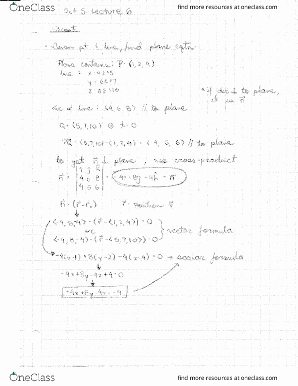 MATH 20C Lecture 6: Fall 2016 - Lecture 6 Notes thumbnail