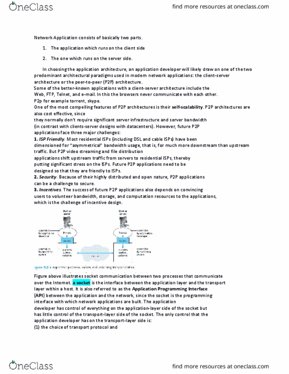 EE 281 Lecture 2: kurose chapter#2 app layer thumbnail