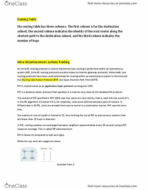 EE 281 Lecture 4: Routing protocols thumbnail