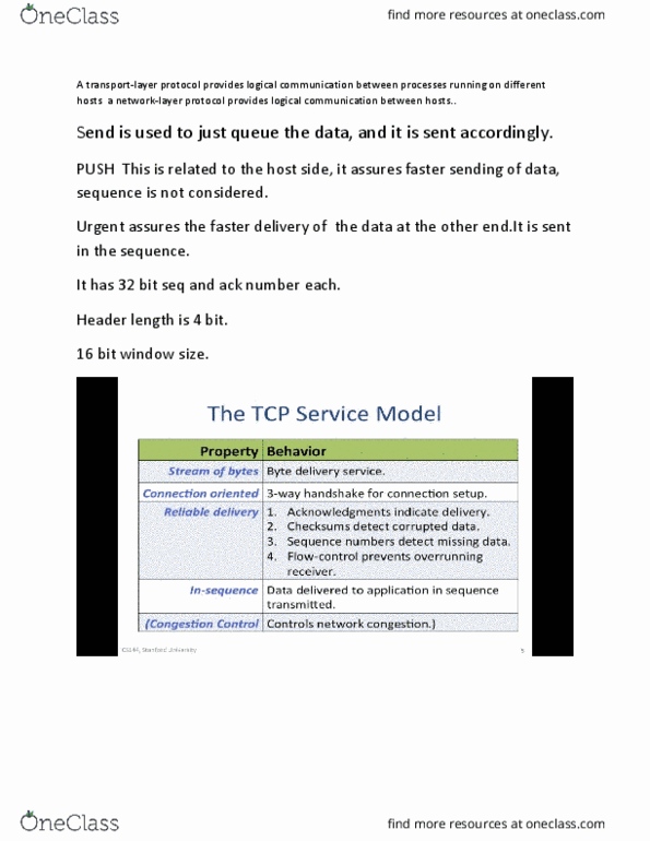 EE 281 Lecture 8: TCP & UDP thumbnail