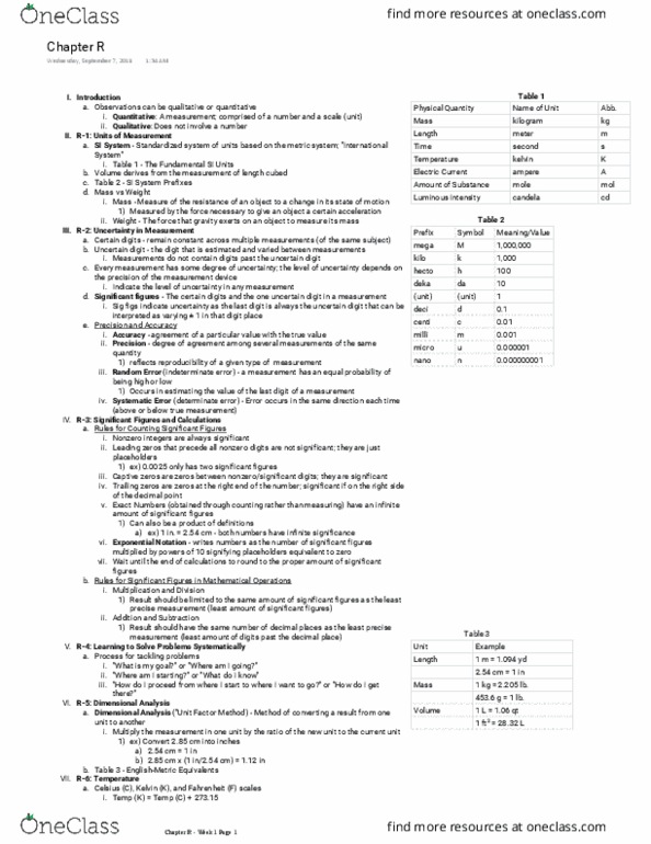 CHEM 130 Chapter R: Chapter R - General Chemistry: Custom Edition for University of Michigan CHM 130 thumbnail