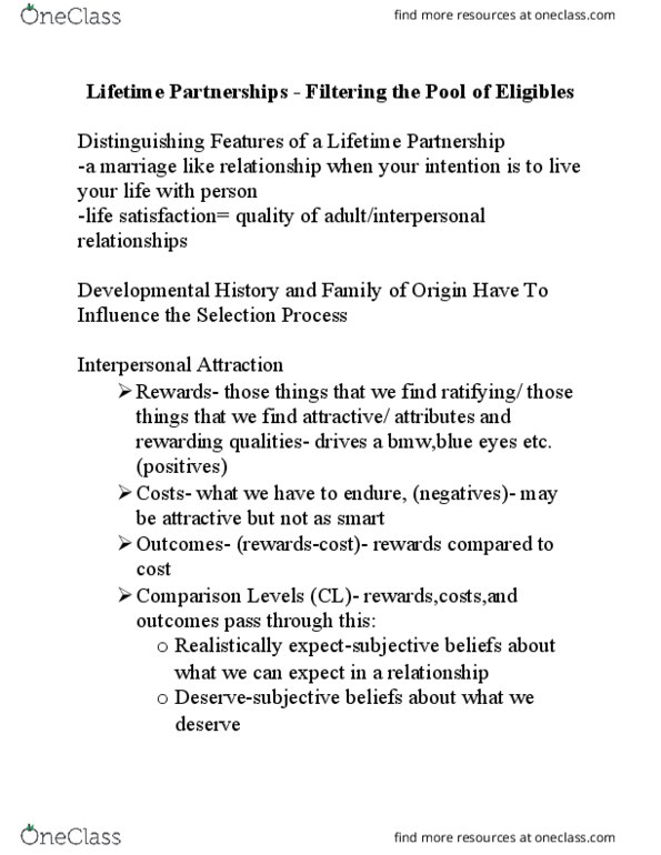 HDFS 1070 Lecture 23: 11-2 Lifetime Partnerships thumbnail