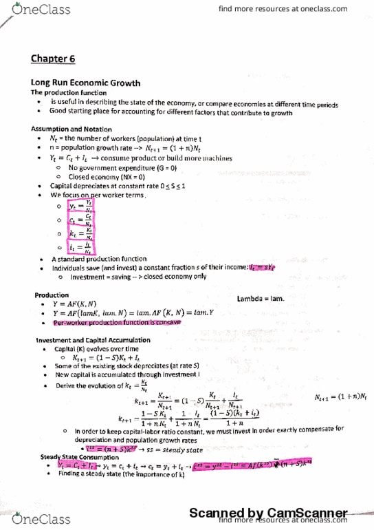 ECON 352gx Chapter 6: Econ 352 - Chapter 6 thumbnail