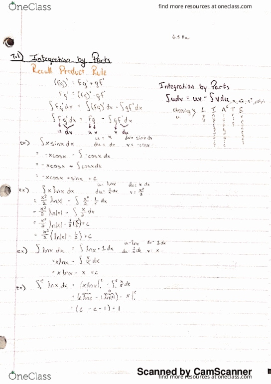 MTH 142 Lecture 6: MTH 142 chap 7.1 & 7.2 thumbnail