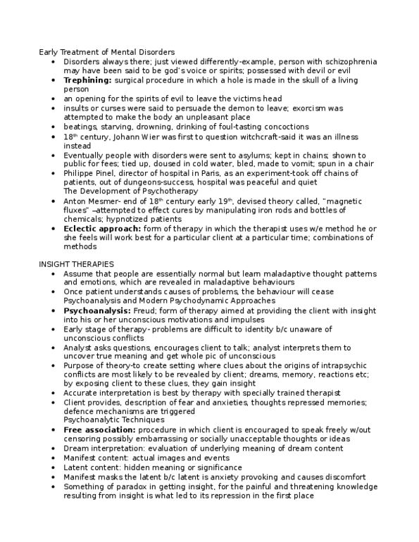 PSY319H5 Lecture Notes - Limbic System, Lithium Carbonate, Erection thumbnail