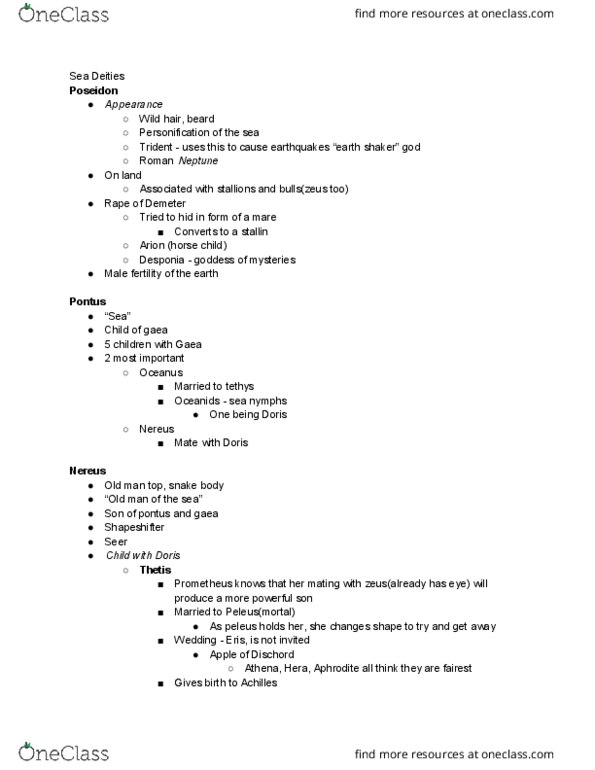 CAMS 045 Lecture Notes - Lecture 6: Oceanid, Orthrus, Faunus thumbnail