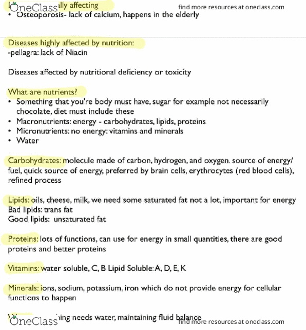 PHYSCI 5 Lecture Notes - Lecture 2: Unsaturated Fat, Trans Fat, Saturated Fat thumbnail