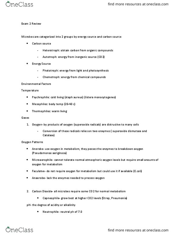 BMS 213 Lecture Notes - Lecture 10: Sulfanilamide, Quinolone, Aminoglycoside thumbnail