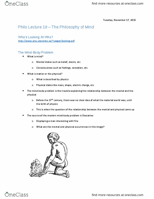 PHLA10H3 Lecture Notes - Lecture 18: Lady Gaga, Dukkha thumbnail