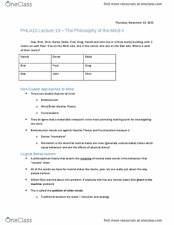 PHLA10H3 Lecture Notes - Lecture 19: Environmental Determinism, Atomic Theory, Testability thumbnail