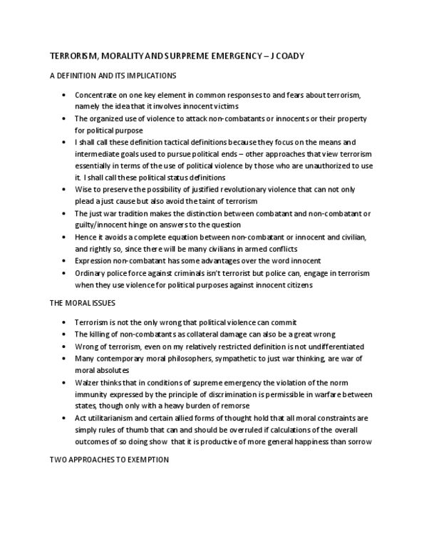 Philosophy 2083F/G Chapter Notes -Consequentialism, Act Utilitarianism thumbnail