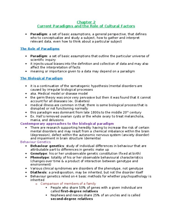 PSYB32H3 Chapter Notes - Chapter 2: Sexual Dysfunction, Ovarian Cyst, Meninges thumbnail