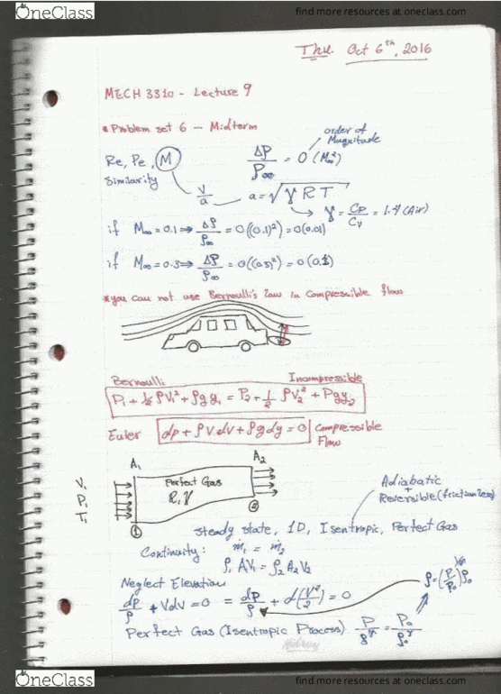 MECH 3310 Lecture Notes - Lecture 8: Isentropic Process, Cross-Linked Polyethylene, Mpeg-4 Part 14 thumbnail