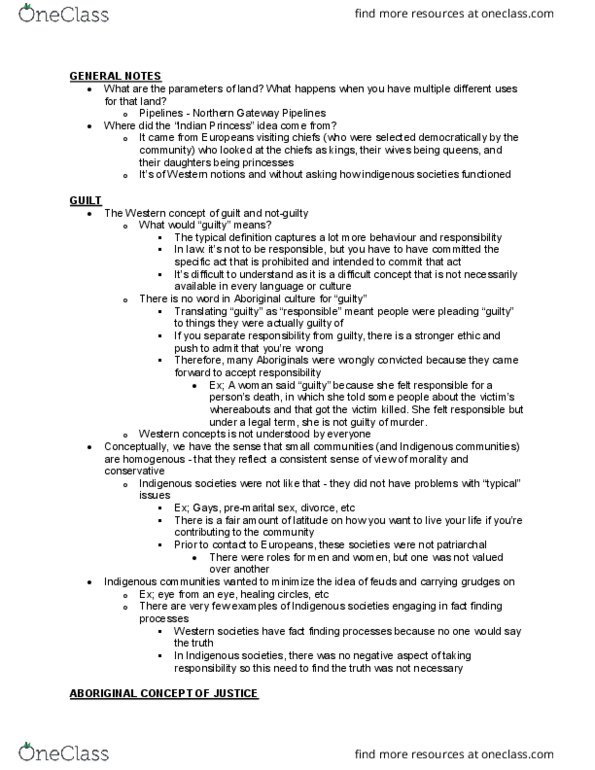 SOSC 4351 Lecture Notes - Lecture 2: Enbridge Northern Gateway Pipelines, Premarital Sex, Making Money thumbnail