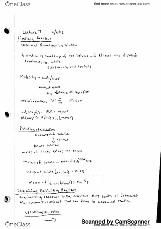 CHE 2A Lecture 7: Chem 2a Toupadakis- Lecture 7 thumbnail