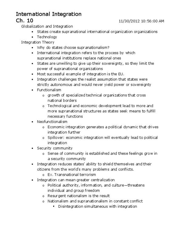 INTA 1110 Chapter Notes -Supranational Union, Information Revolution, Economic Integration thumbnail