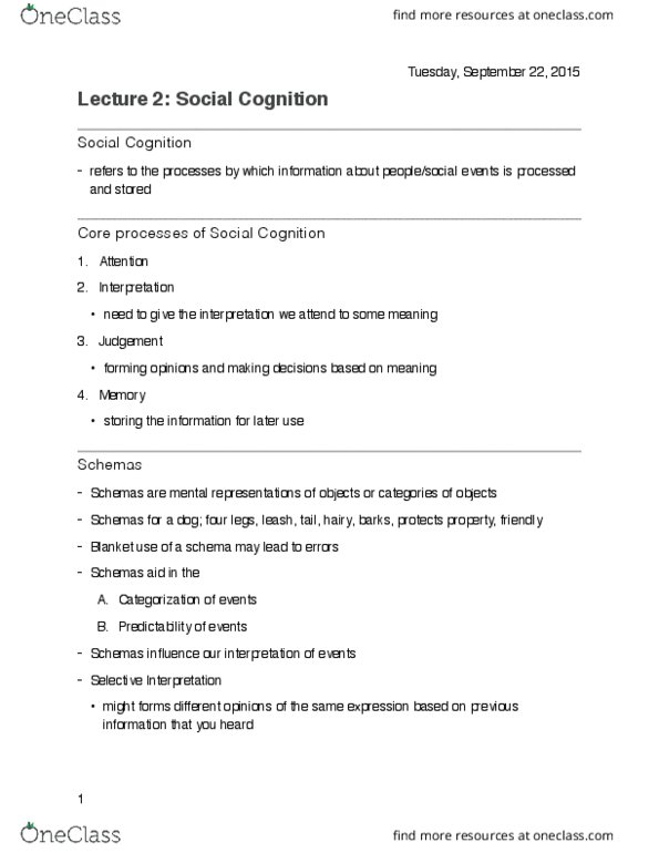 Psychology 2720A/B Lecture Notes - Lecture 2: Counterfactual Conditional, Iced Coffee, Elementary Arithmetic thumbnail