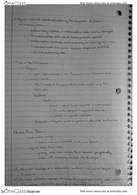 GEOG 100 Lecture 7: Development Of Soils and Tectonics thumbnail