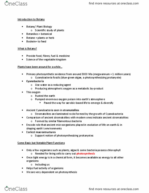 BIOL 2P93 Lecture Notes - Lecture 1: Monera, Archaea, Exact Sciences thumbnail