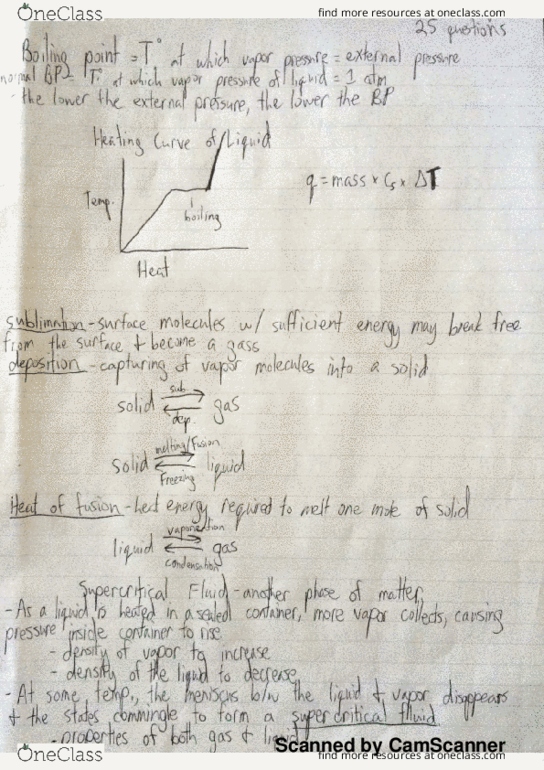 CHEM 104 Lecture 6: Chapter 11: Boiling & Critical Point thumbnail