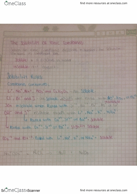 CHM 2045 Lecture 7: Chapter 4: Chemical quantities and aqueous solutions thumbnail